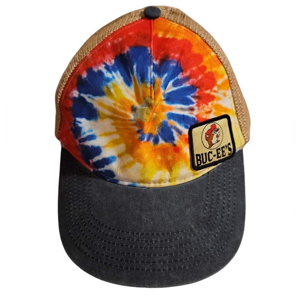 Buc-ee's Hat Bucees Tie Dye Mesh Trucker Hat Cap Snapback